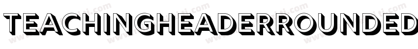 TeachingHeaderRoundedFill Medium字体转换